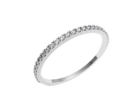 Кольцо из белого золота с бриллиантами. Артикул 220-0119: цена, отзывы, фото – купить в интернет-магазине AURUM