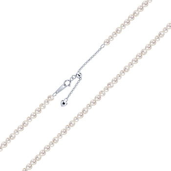 Колье из серебра с жемчугом - 2294629