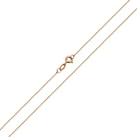 Ланцюг з червоного золота плетіння гольф - 971926