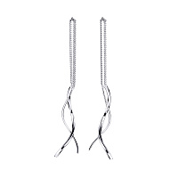 Сережки-протяжки из серебра. Артикул 7502/3113: цена, отзывы, фото – купить в интернет-магазине AURUM