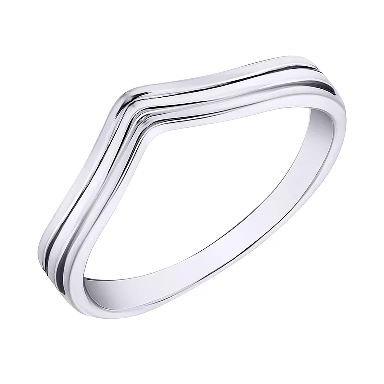 Кольцо из серебра в минималистическом стиле. Артикул 7501/К2/1023: цена, отзывы, фото – купить в интернет-магазине AURUM