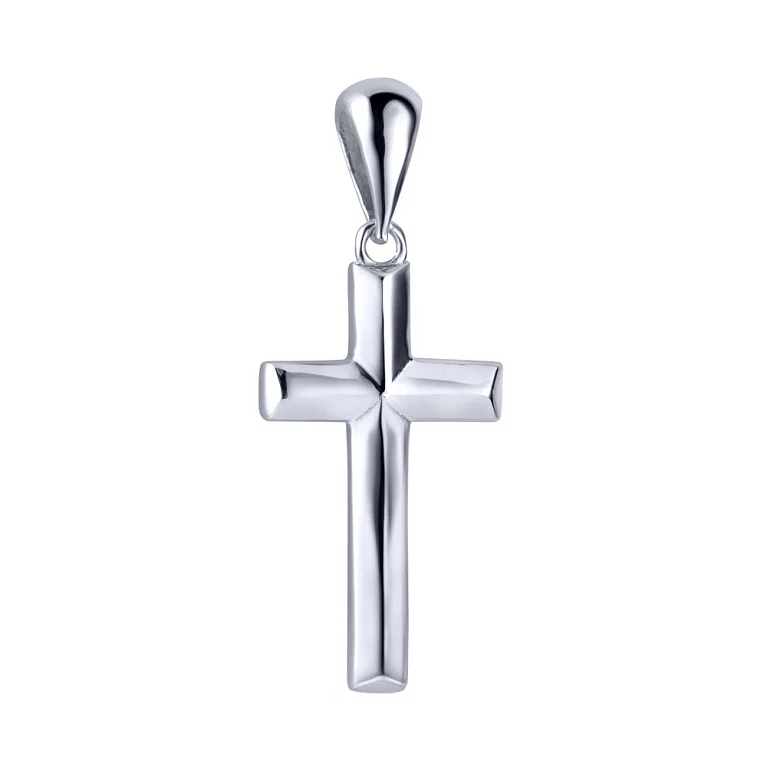 Декоративный крестик из серебра. Артикул 7503/2178: цена, отзывы, фото – купить в интернет-магазине AURUM