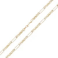 Ланцюг у плетінні якір та шопард з червоного золота - 1657715