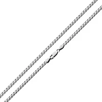 Серебряная цепочка Венецианского плетения. Артикул 7908/917В2/55: цена, отзывы, фото – купить в интернет-магазине AURUM