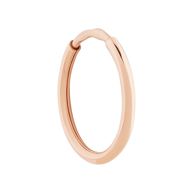 Моносережка-кільце із червоного золота - 2112490