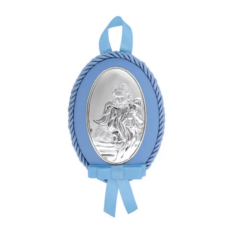 Серебряная детская иконка "Ангел Хранитель". Артикул MA/D518-C-т: цена, отзывы, фото – купить в интернет-магазине AURUM