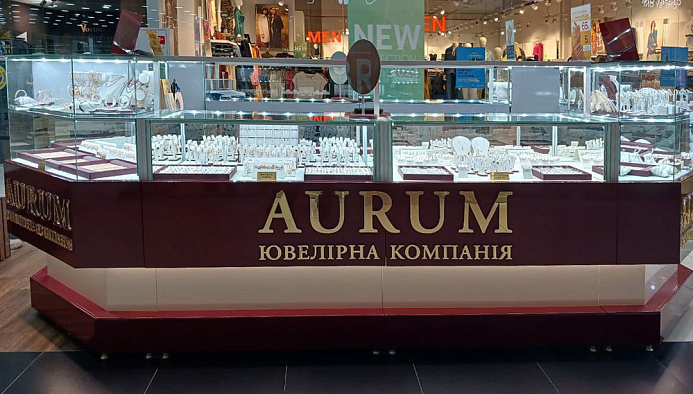 ТРЦ «Hollywood» - Ювелірний острів AURUM
