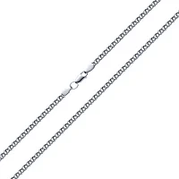 Серебряная цепочка плетение бисмарк - 1507513