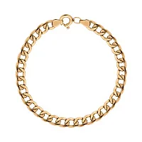 Браслет из красного золота панцирное плетение - 1294738