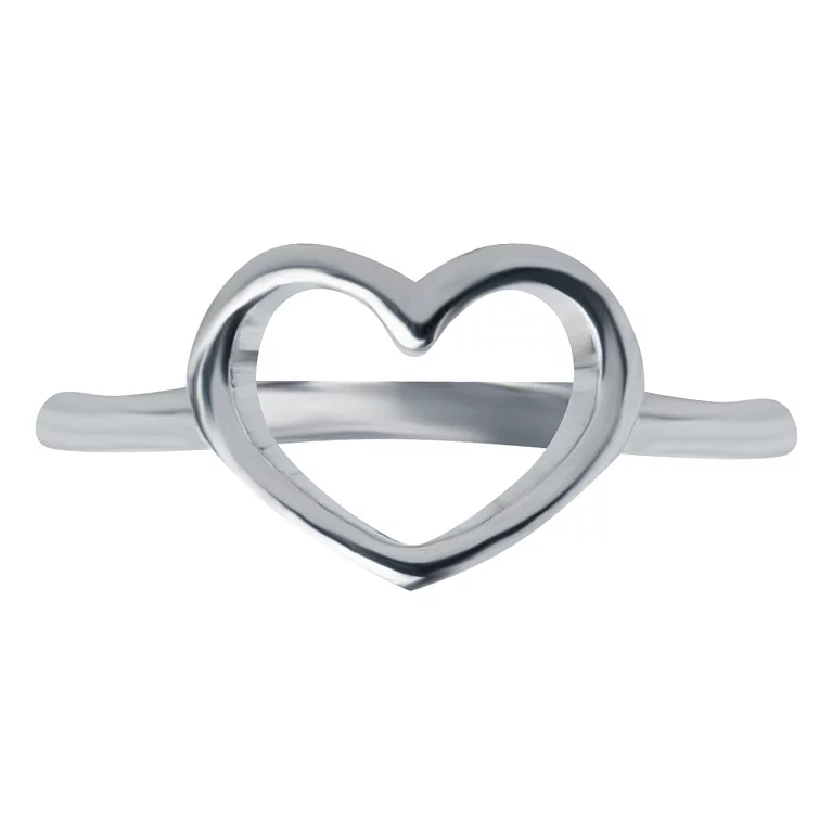 Каблучка Серце зі срібла. Артикул 7501/9510091: ціна, відгуки, фото – купити в інтернет-магазині AURUM