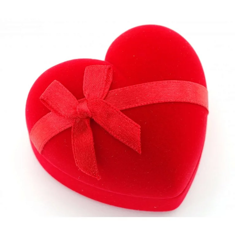 Футляр для каблучок Серце з бантом. Артикул CF 3055RIBB: ціна, відгуки, фото – купити в інтернет-магазині AURUM