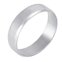 Обручальное кольцо Американка из белого золота. Артикул 239225б: цена, отзывы, фото – купить в интернет-магазине AURUM