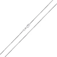 Цепочка из серебра плетение снейк - 1529071