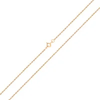 Цепочка в красном золоте плетение якорное - 2128246