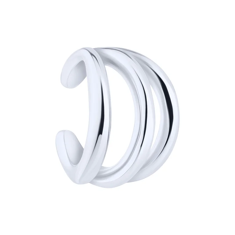 "Моносерьга-каффа" из белого золота - 2131214