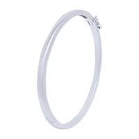 Серебряный жесткий браслет - 1685963