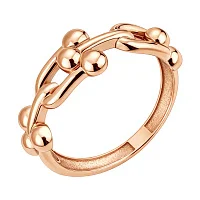 Каблучка з червоного золота "Ланки" - 2182978