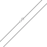 Цепочка из белого золота колосок - 971564