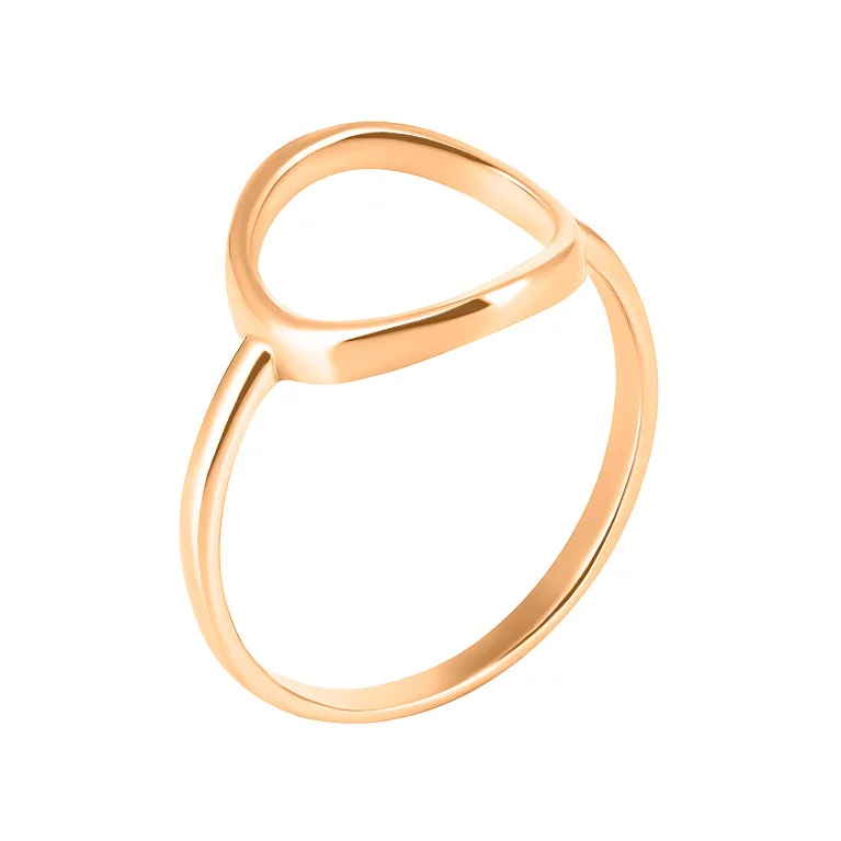 Кольцо из красного золота "Геометрия". Артикул 2066569: цена, отзывы, фото – купить в интернет-магазине AURUM