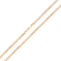 Ланцюг плетіння пітон з червоного золота - 1497788