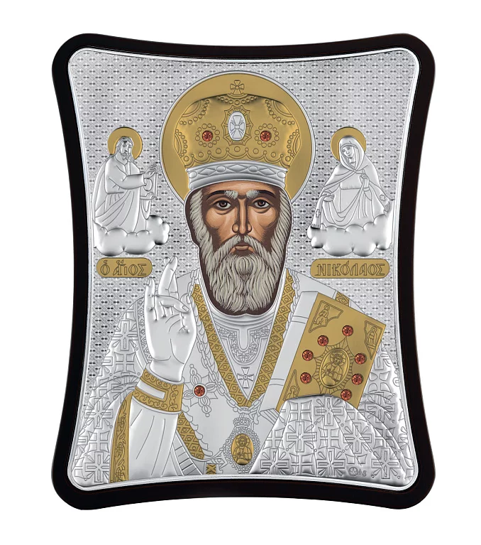 Икона "Святой Николай" 12x15. Артикул MA/E1408/2X: цена, отзывы, фото – купить в интернет-магазине AURUM