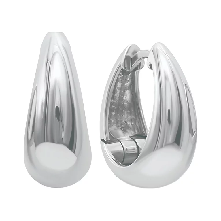 Сережки-кольца из серебра. Артикул 7502/2049р: цена, отзывы, фото – купить в интернет-магазине AURUM