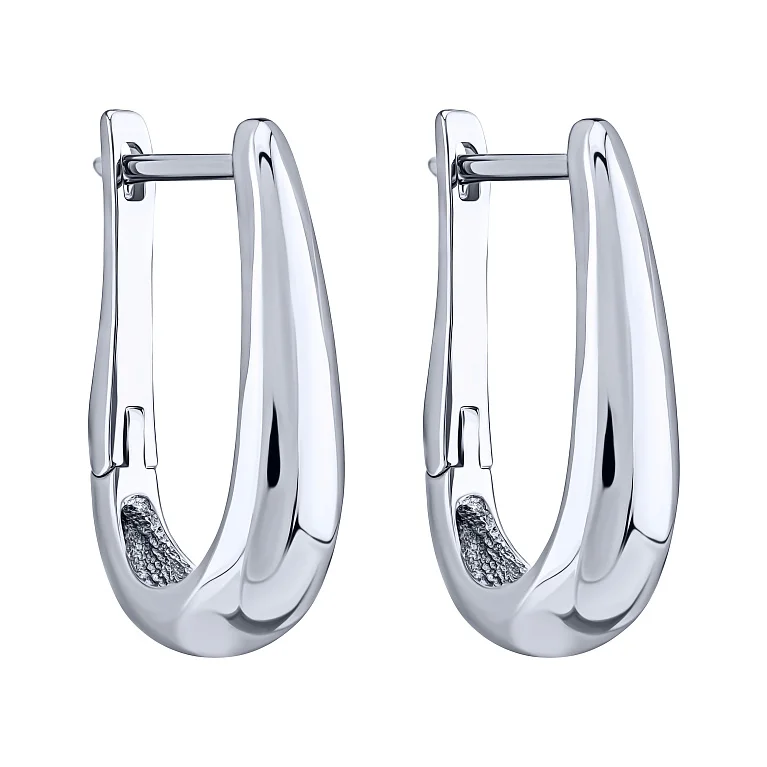 Сережки "Геометрія" в сріблі - 2095405