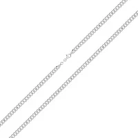 Срібний ланцюжок плетіння панцирне - 1668941