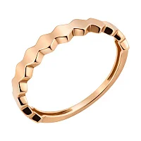 Каблучка з червоного золота - 962778