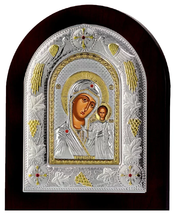 Икона Богородица "Казанская" 240х290 мм. Артикул MA/E3106AX-бц: цена, отзывы, фото – купить в интернет-магазине AURUM