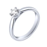Серебряное кольцо с фианитом - 1959759 Серебряное кольцо с фианитом - 1959759