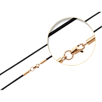 Шелковый шнурок с золотым замком. Артикул 363-Ш: цена, отзывы, фото – купить в интернет-магазине AURUM