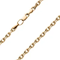 Цепочка из красного золота плетение якорь - 1381113