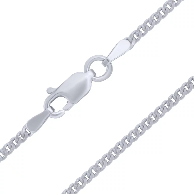 Цепочка плетение панцирное из серебра. Артикул 7508/Пр-60: цена, отзывы, фото – купить в интернет-магазине AURUM