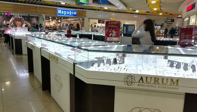ТРЦ &quot;Глобал UA&quot; - Ювелирный остров AURUM