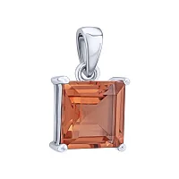 Срібний підвіс з султанітом - 2022207