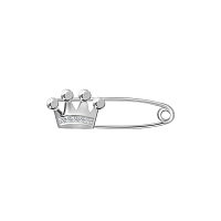Серебряная булавка "Корона". Артикул Бр2Ф/015: цена, отзывы, фото – купить в интернет-магазине AURUM