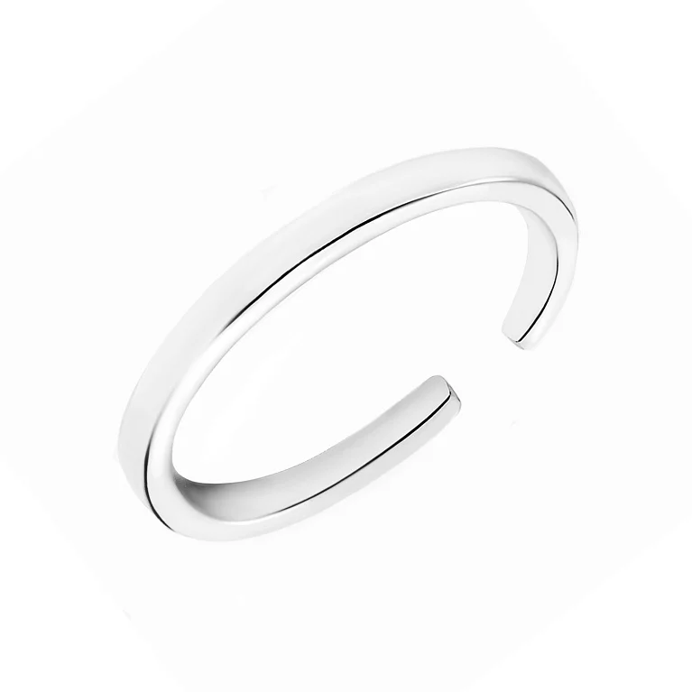 Минималистическое кольцо из серебра. Артикул 7501/К2/415: цена, отзывы, фото – купить в интернет-магазине AURUM
