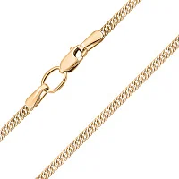 Ланцюг з червоного золота плетіння рембо - 2069925
