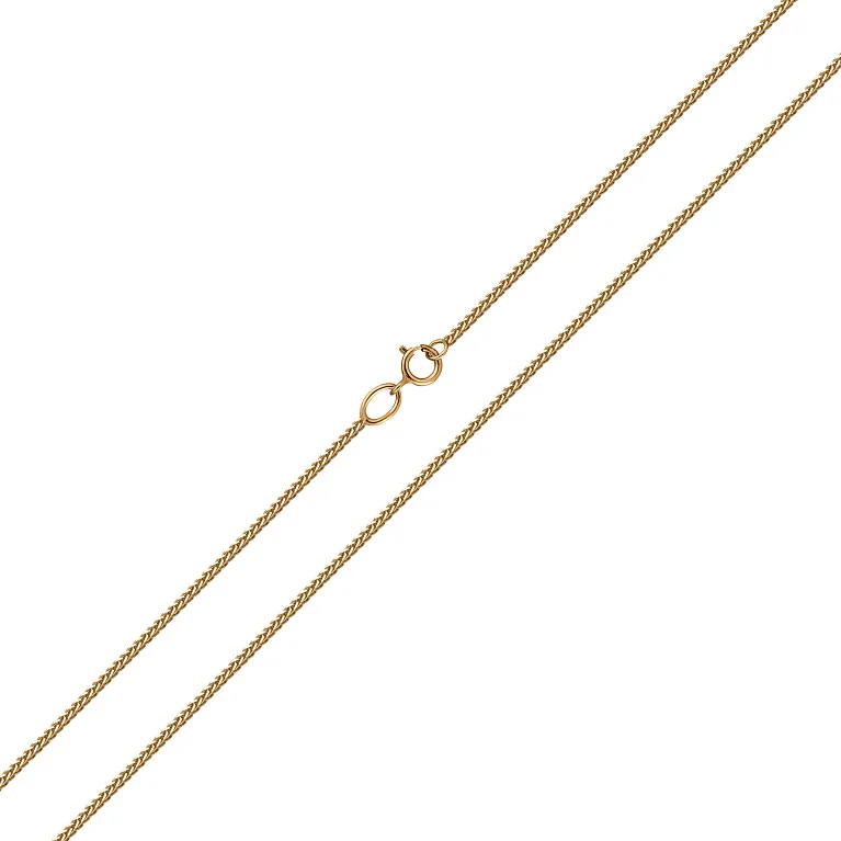 Цепочка в плетении спига из красного золота - 1506819