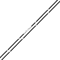 Классический шнурок шелковый со вставками из белого золота - 2014885