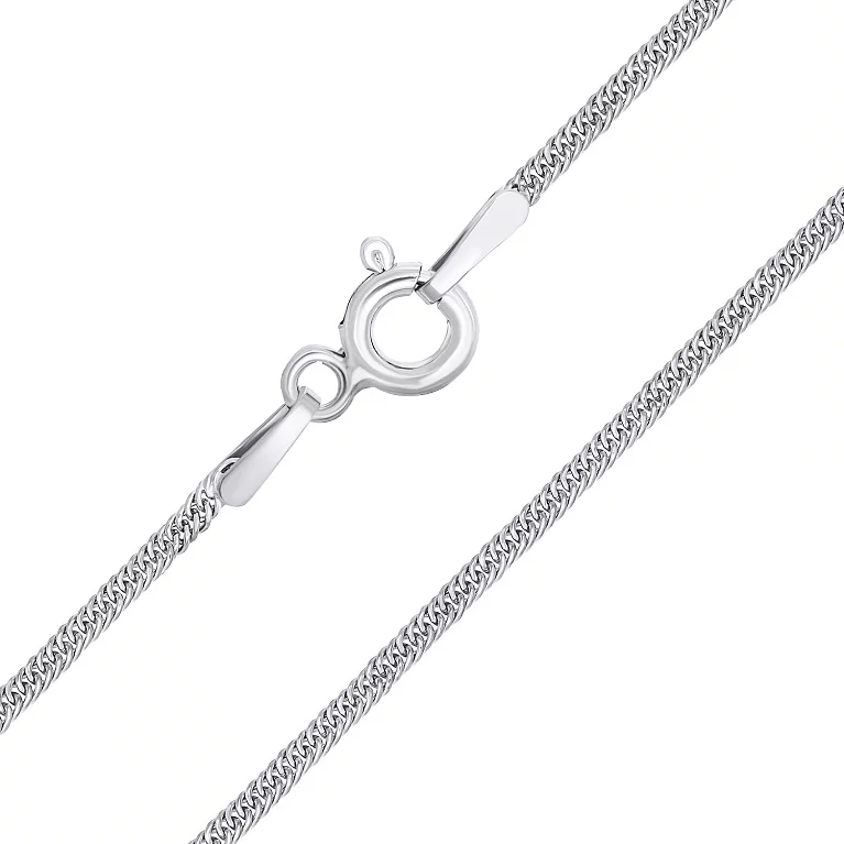 Ланцюжок срібний панцирне плетіння. Артикул 7508/it5276р: ціна, відгуки, фото – купити в інтернет-магазині AURUM