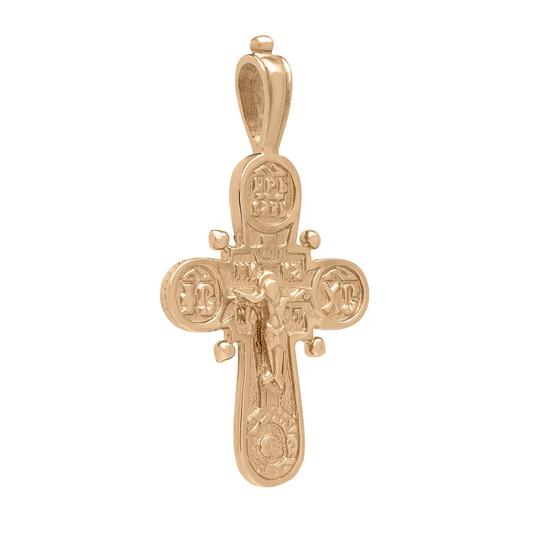Крест в красном золоте. Артикул 3010640101: цена, отзывы, фото – купить в интернет-магазине AURUM