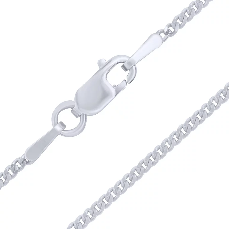 Ланцюжок срібний панцирне плетіння. Артикул 7508/Пр-50: ціна, відгуки, фото – купити в інтернет-магазині AURUM