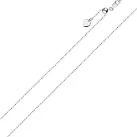 Цепочка из серебра плетение гольф - 1451904