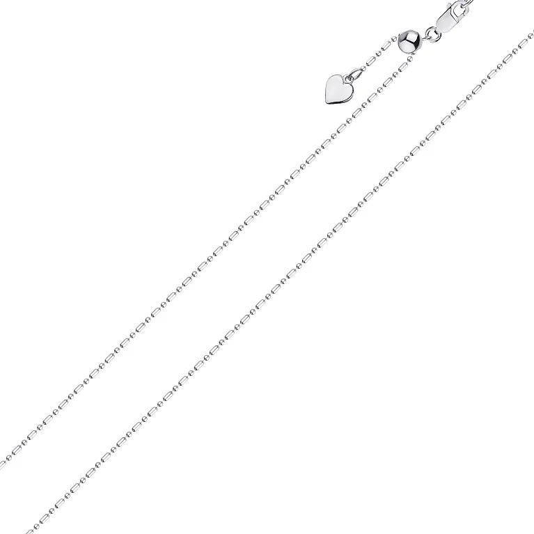 Цепочка из серебра плетение гольф - 1451904