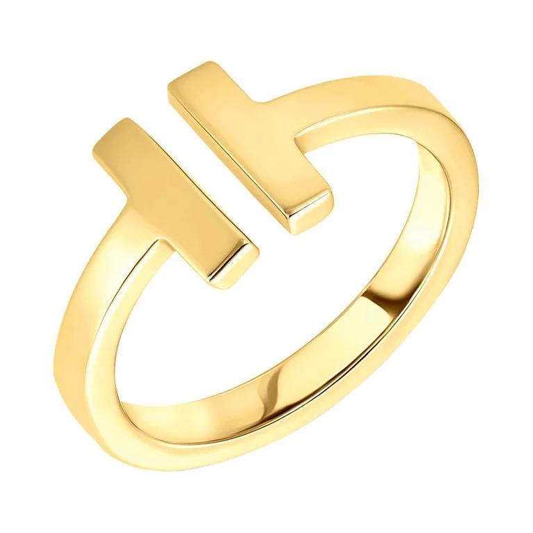 Кольцо из лимонного золота. Артикул 154282ж: цена, отзывы, фото – купить в интернет-магазине AURUM