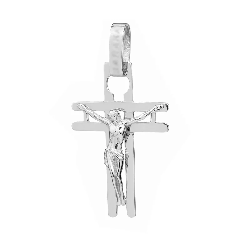 Крест из серебра с распятием. Артикул Кр1500р: цена, отзывы, фото – купить в интернет-магазине AURUM