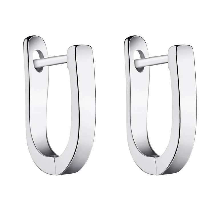 Сережки срібні. Артикул 7502/4477: ціна, відгуки, фото – купити в інтернет-магазині AURUM