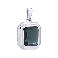 Подвес с топазом лондон серебряный - 2022435